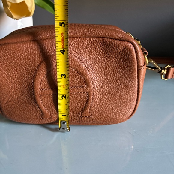 Etienne Aigner Mini Leather Crossbody Camera Bag - Picture 8 of 9